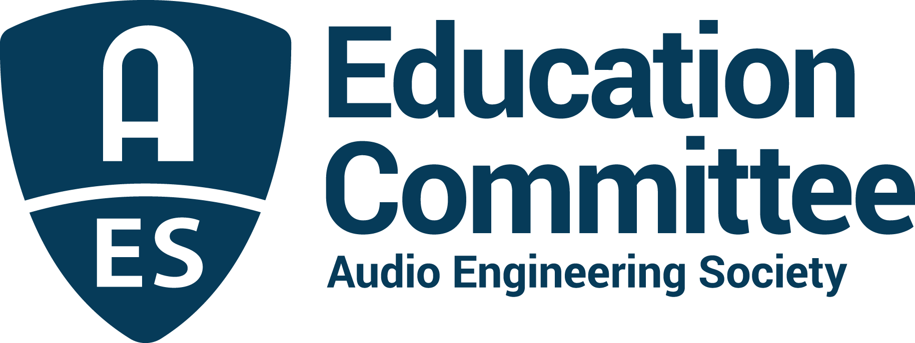 AES Education Committee Logo - Blue